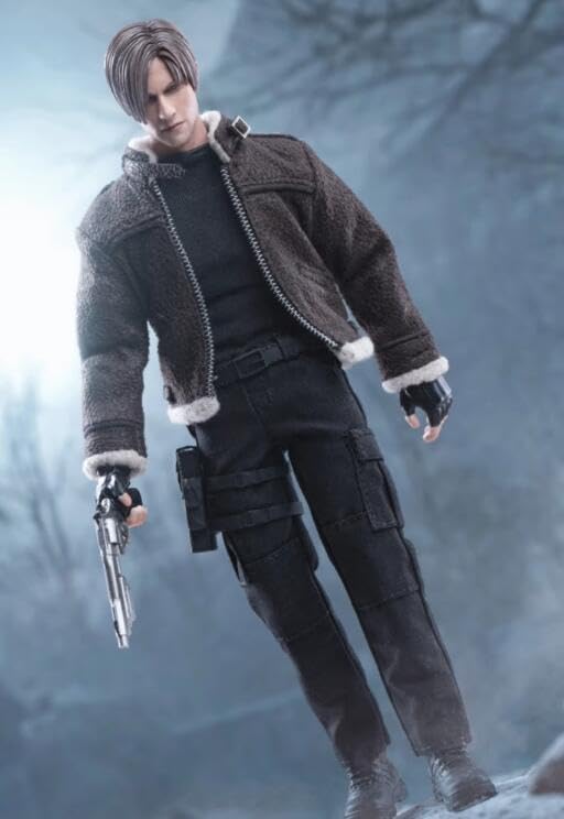 Amazon.co.jp: 「AC」Nwtoys レオン 1/12 男性 可動 アクション