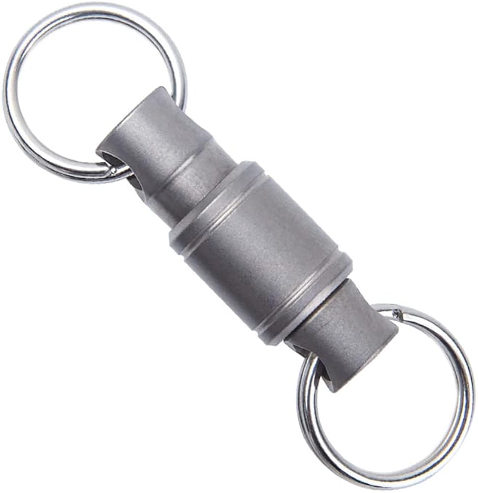 Amazon.com: LULAOLIU Titanium Quick Release Keychains Swivel Key
