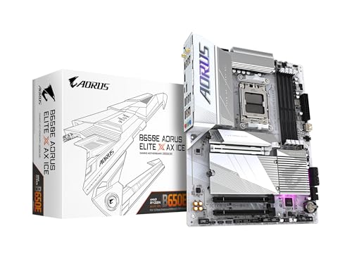 Amazon | GIGABYTE B650E AORUS ELITE X AX ICE AMD Ryzen 8000/7000