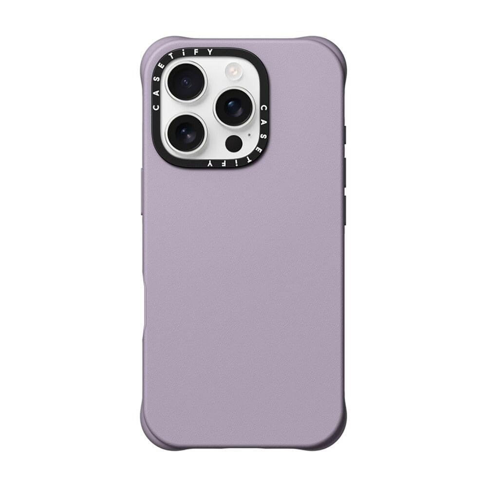 Amazon.com: CASETiFY BioVeg iPhone 16 Pro Faux Leather Case