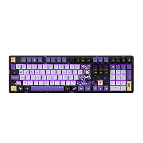 Amazon | 原神（げんしん）刻晴 霆霓快雨Ver. メカニカル キーボード