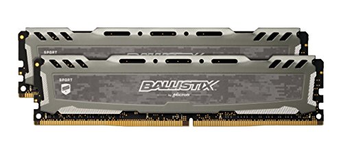 Crucial Ballistix Sport LT 16 GB (2 x 8 GB) DDR4-3200 CL16 Memory