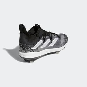 adidas Men's Adizero Afterburner 9 Nwv Baseball Shoe, Black/White