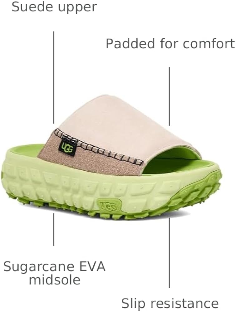 Amazon.com | UGG Unisex Adult Venture Daze Slide Sandal, Ceramic