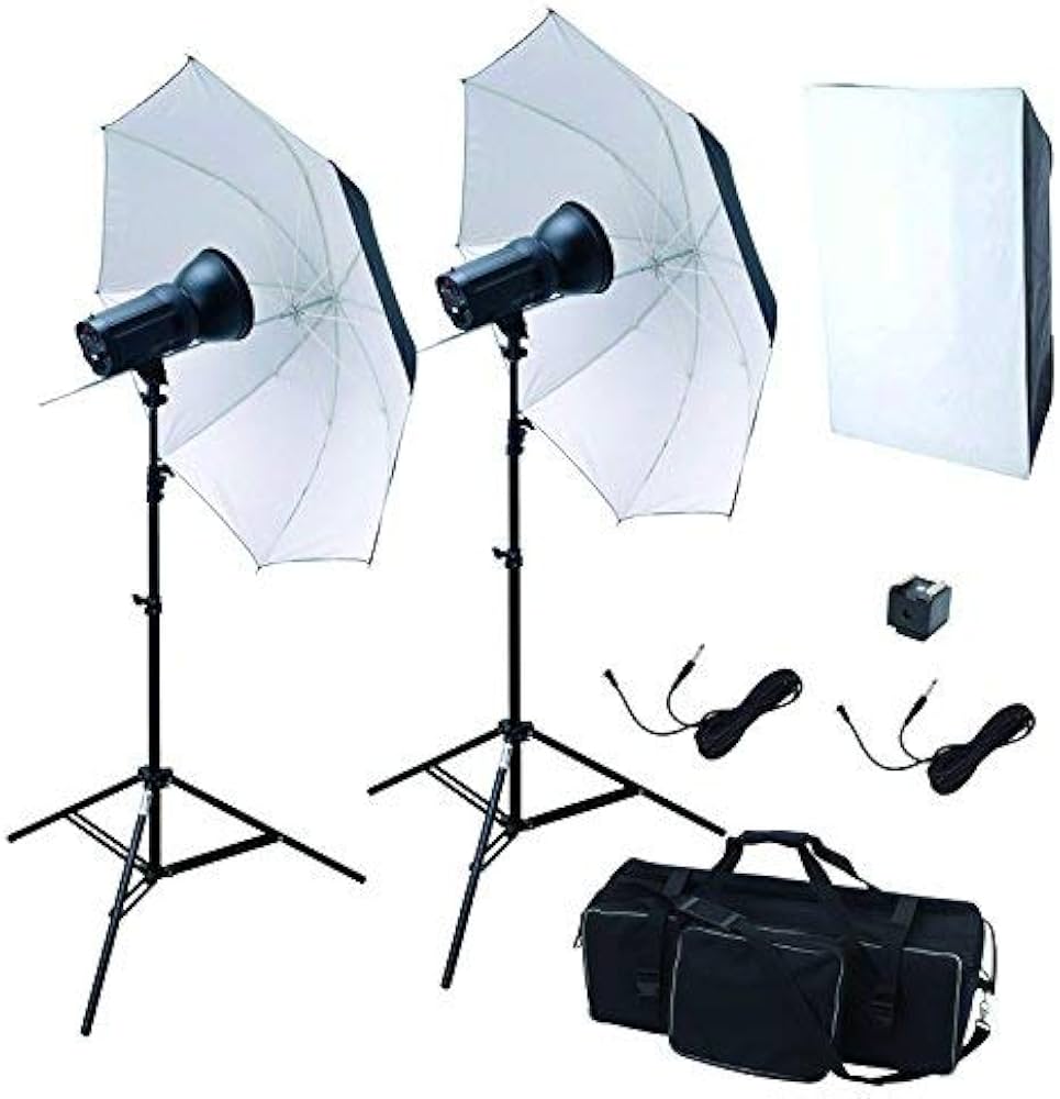 Amazon | 写真撮影用照明 150Wモノブロック ストロボ2灯照明機材セット