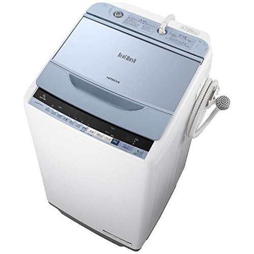 Amazon.co.jp: 日立 全自動洗濯機 ビートウォッシュ 7kg ブルー BW