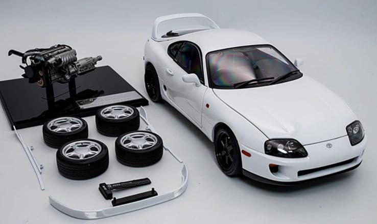 Amazon | WHELART 1/18 ミニカー スープラ Supra A80 | ミニカー・ダイ