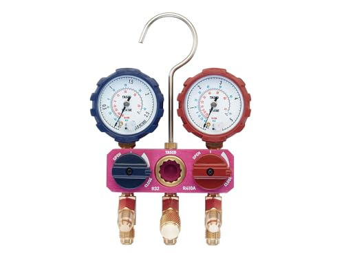 Amazon.co.jp: イチネンTASCO デジタルゲージ マニホールド キット