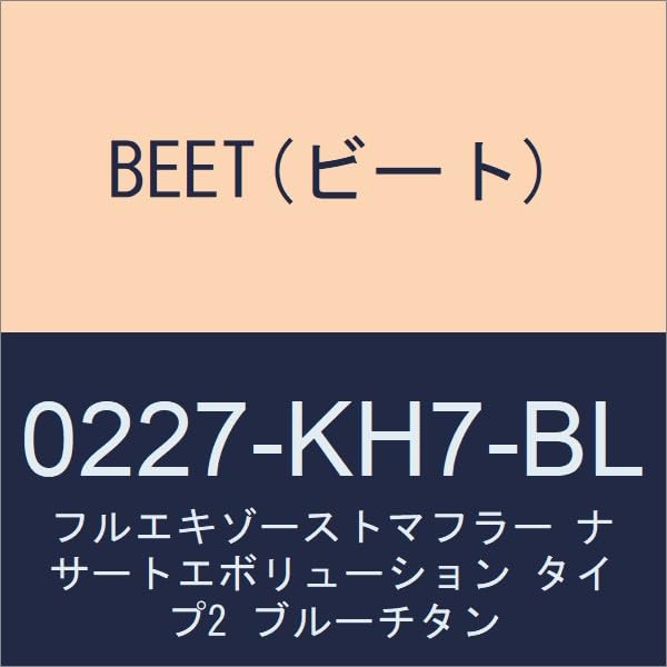 Amazon | BEET(ビート) フルエキゾーストマフラー ナサート