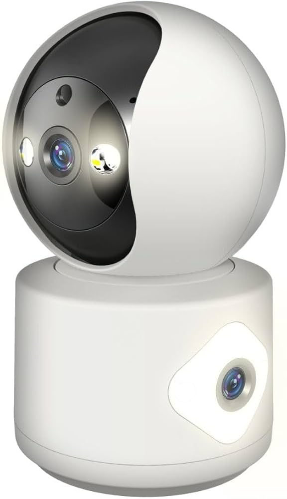 Amazon.co.jp: カシムラ スマートカメラ 2眼/首振 自動追跡機能 フルHD