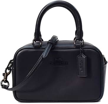 Amazon | [コーチ] バッグ スムースレザー ミニ ロゴ サッチェル 2WAY