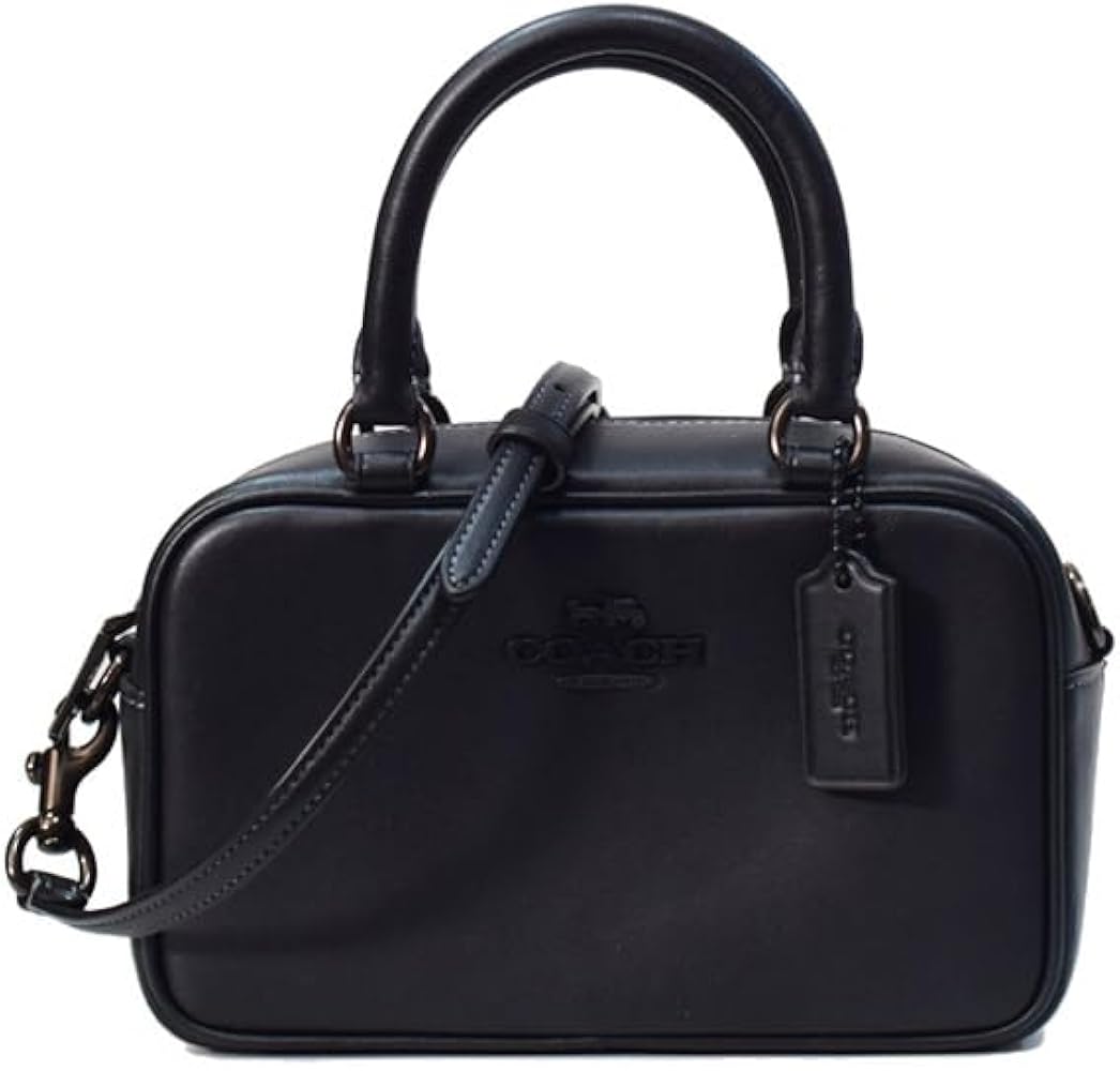 Amazon | [コーチ] バッグ スムースレザー ミニ ロゴ サッチェル 2WAY