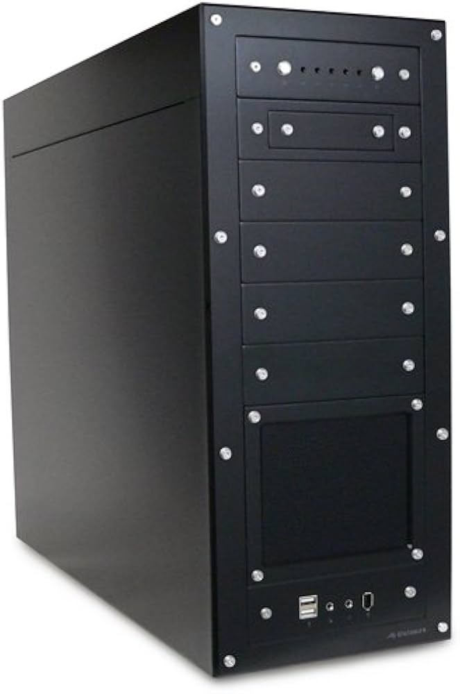 Amazon | アビー AS Enclosure PCケース ブラック EATX フルアルミ EM0