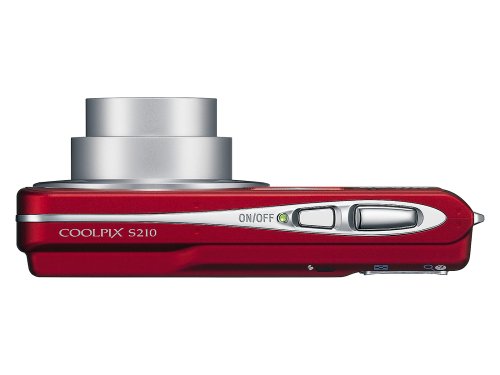 Amazon.co.jp: Nikon COOLPIXS210R Digital Camera COOLPIX S210 Red