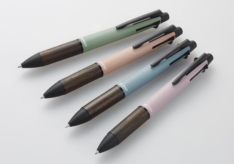 Amazon | 三菱鉛筆 ピュアモルト 4＆1 オークウッド・プレミアム