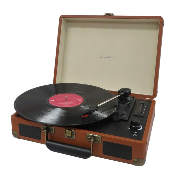 Amazon.co.jp: CICONIA レコードプレーヤー TE-1907 レトロ クラシカル