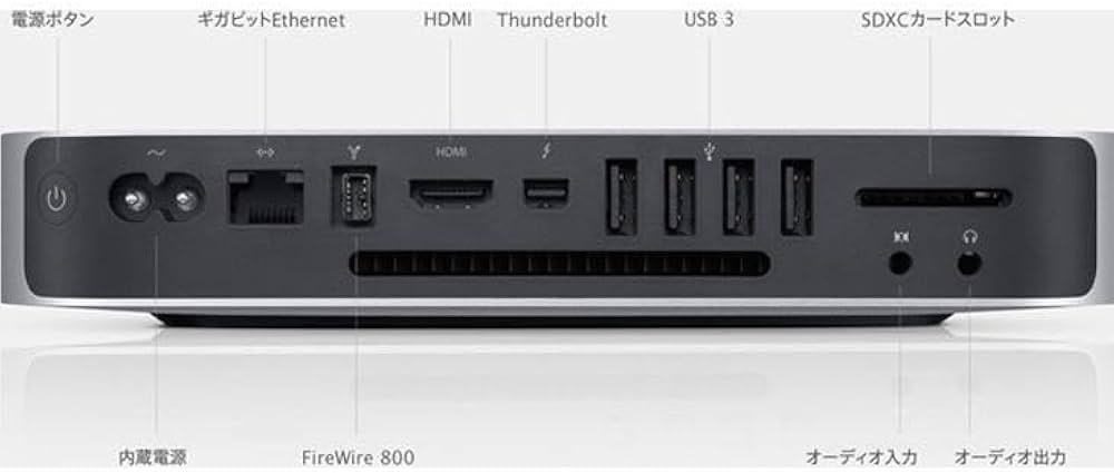 Amazon.co.jp: Apple Mac mini A1347 Late 2012 小型デスクミニ