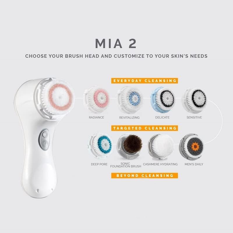 Clarisonic Mia 2 Sonic Facial Skin Cleansing Brush System, 2