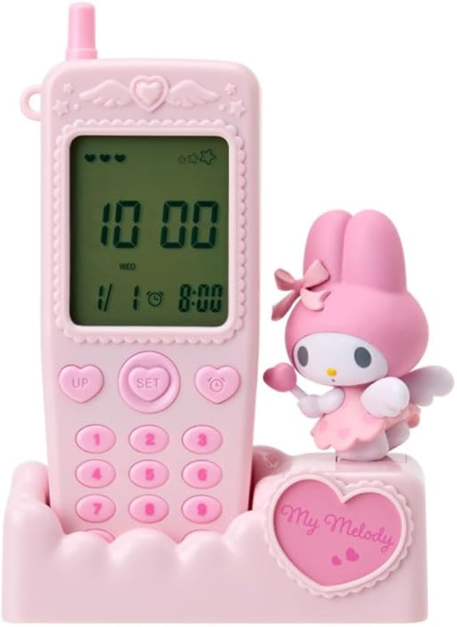 Amazon.co.jp: サンリオ(SANRIO) ガラケー形置き時計 マイメロディ
