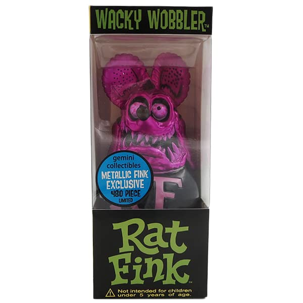 Amazon.co.jp: RAT FINK メタリックラットフィンク レッド ボビング