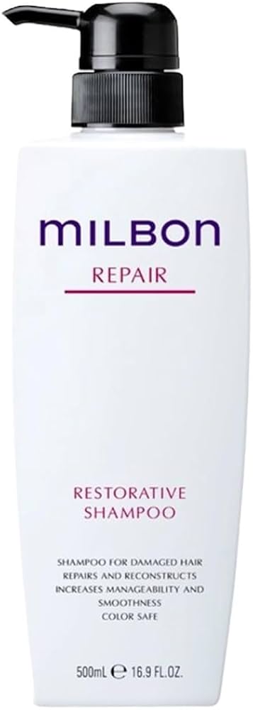 Amazon.co.jp: Milbon Restorative Shampoo 16.9 fl oz (500 ml) : Beauty
