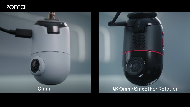 70mai Dual Dash Cam Front and Rear 4K, Car Camera for Cars with