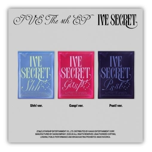 Amazon.co.jp: IVE - 4th EP ALBUM [ IVE SECRET ] 韓国盤 (ランダム1
