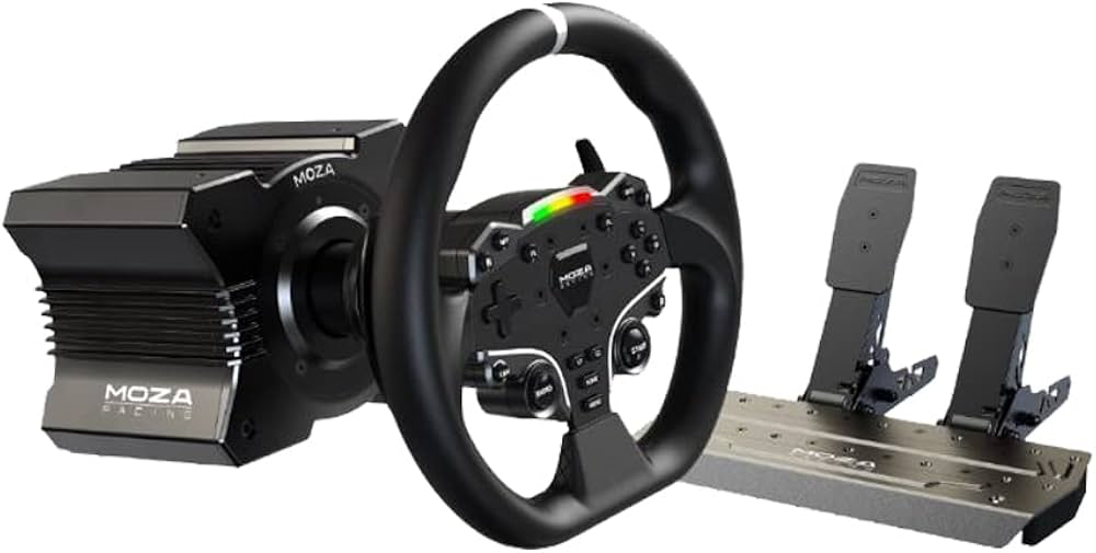 Amazon.co.jp: MOZA R5 ダイレクトドライブ ハンコン ペダル バンドル