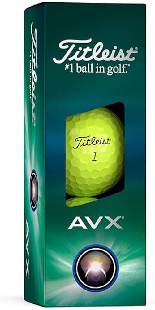 Amazon.co.jp: 2024 Titleist Titleist AVX Yellow (Pack of 3