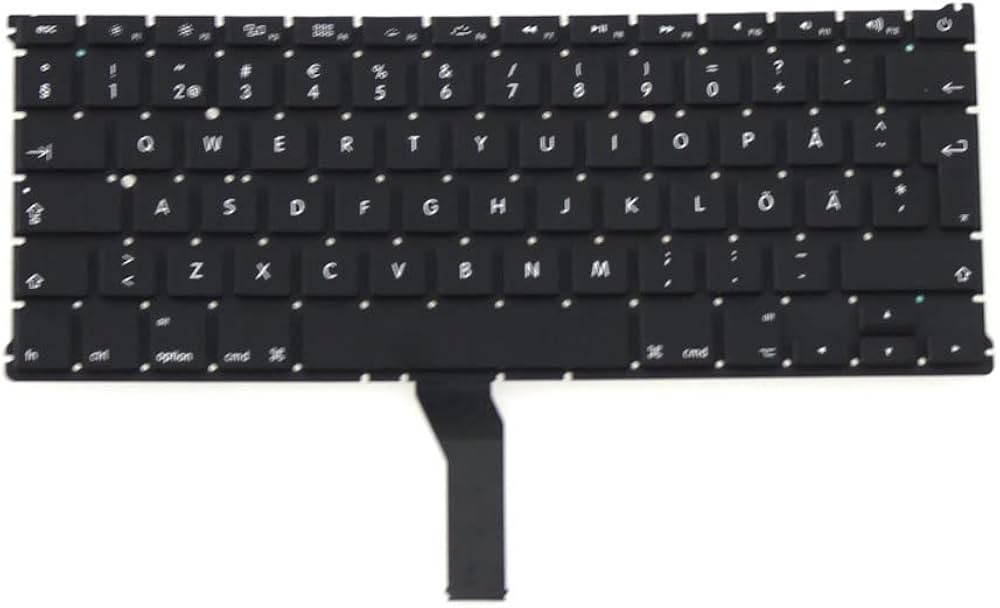 Sure Jay-Sweden Swedish Keyboard For Apple Macbook Air 13.3