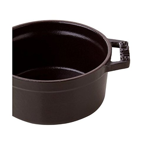 Amazon | [ストウブ] staub ミニ ココット ラウンド 14cm ブラック 鍋