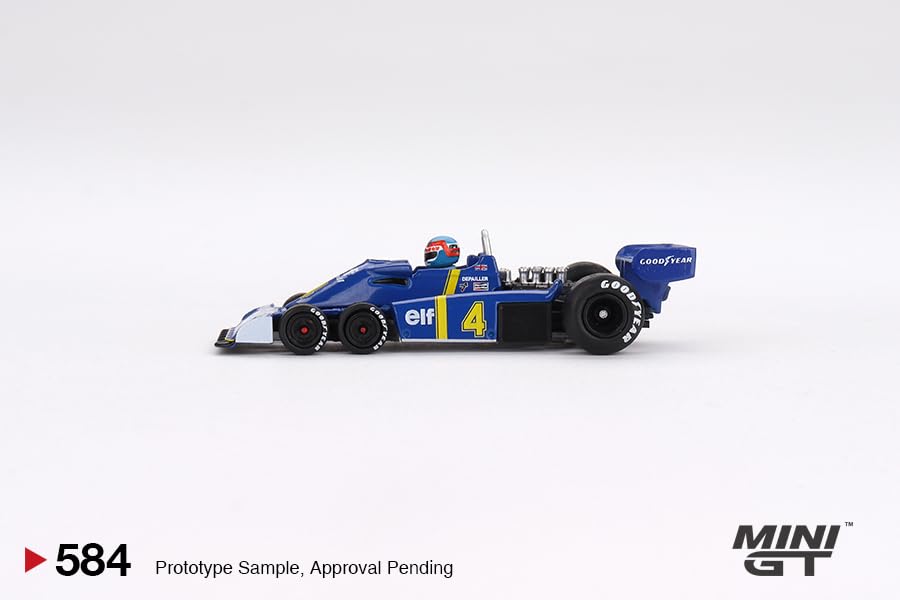 Amazon.com: Tyrrell P34#4 Patrick Depailler F1 Formula One Swedish