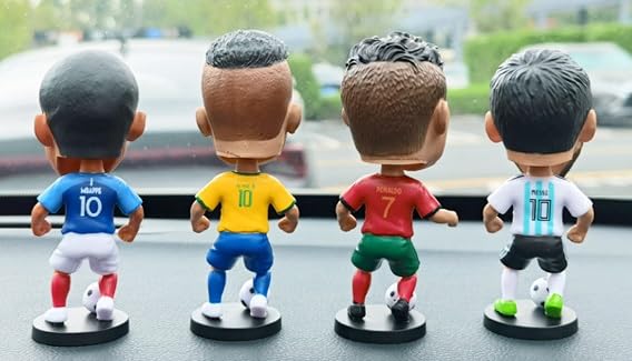 Amazon.co.jp: サッカー 選手 ボブルヘッド フィギュア