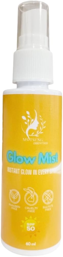 Amazon.com: 1 Bottle Ms. Tsung Essentials GLOW MIST SPF 50, 60ml