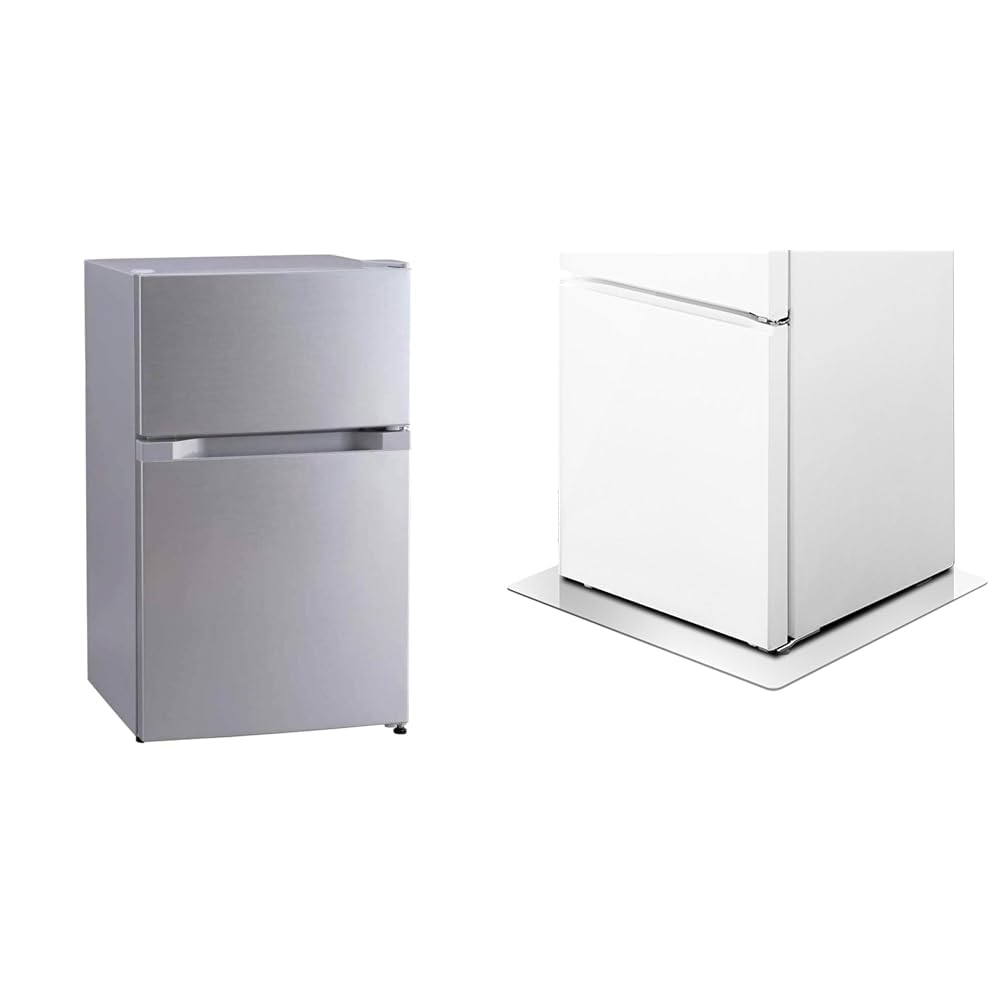 Amazon | 【専用マット付】 アイリスプラザ 冷蔵庫 87L 小型