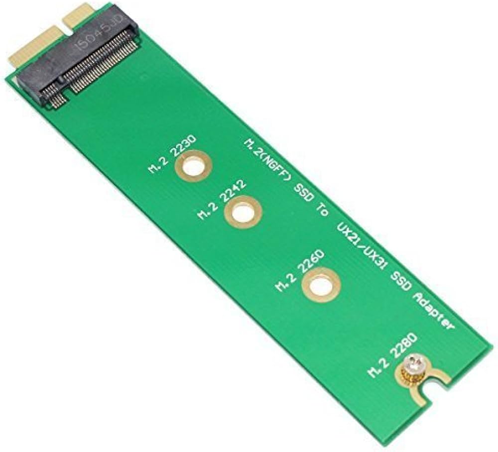 Amazon | M.2 NGFF （B KEY） SATA SSD → ASUS UX21 UX31専用 18pin