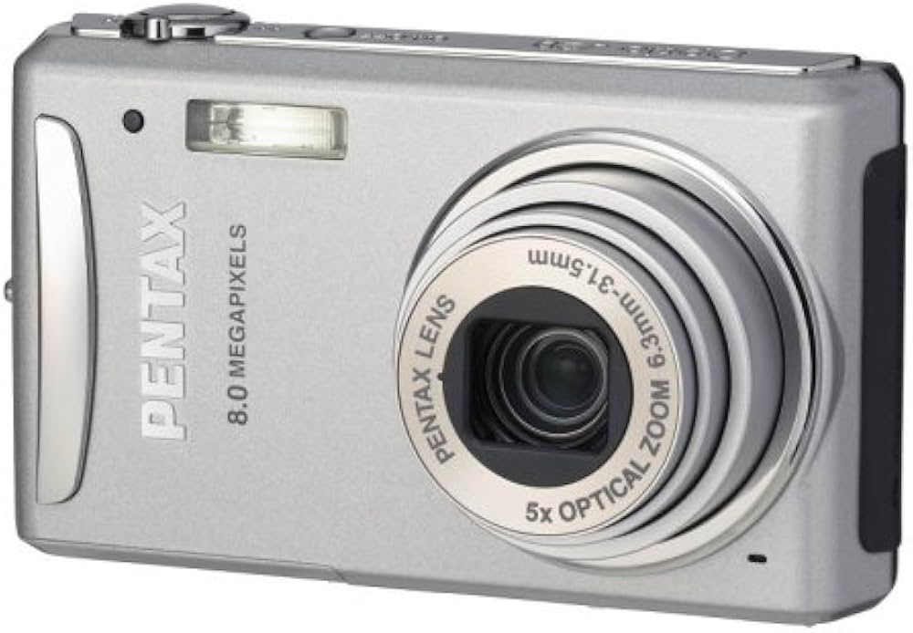 Amazon | PENTAX デジタルカメラ OPTIO (オプティオ)V20 シルバー