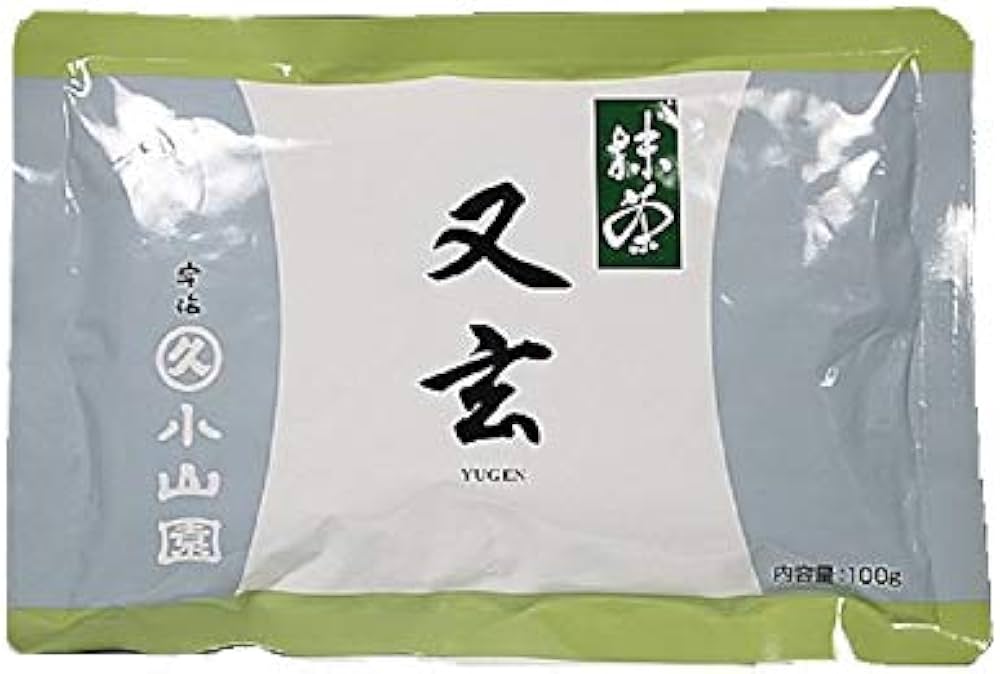 Amazon | 丸久小山園 抹茶/又玄(ゆうげん)100gアルミ袋入 | 秋山園