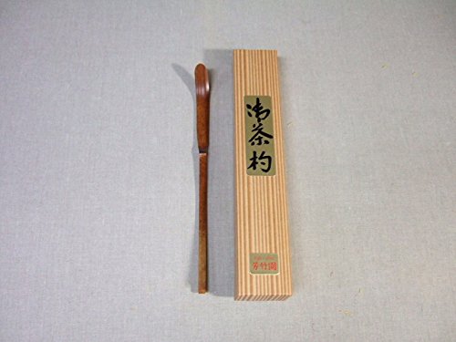 Amazon｜茶道具 茶杓 超希少品 煤竹 「笹の葉」 茶杓｜茶せん