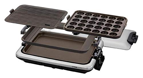 Amazon | タイガー魔法瓶 ホットプレート〈これ1台〉 CRV-G300