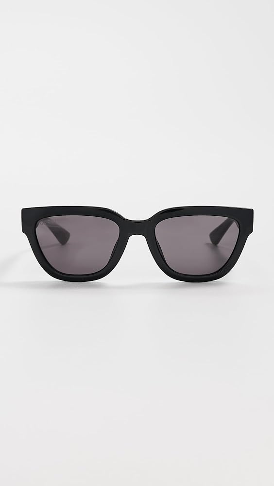 Amazon.com: Gucci Women's GG1578S Sunglasses, Black-Black-Grey