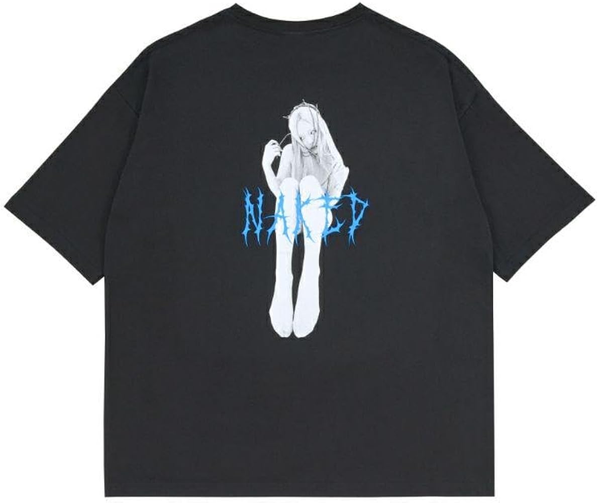 Amazon | ノーブランド品ちゃんみなNakedBIGTシャツ | Tシャツ
