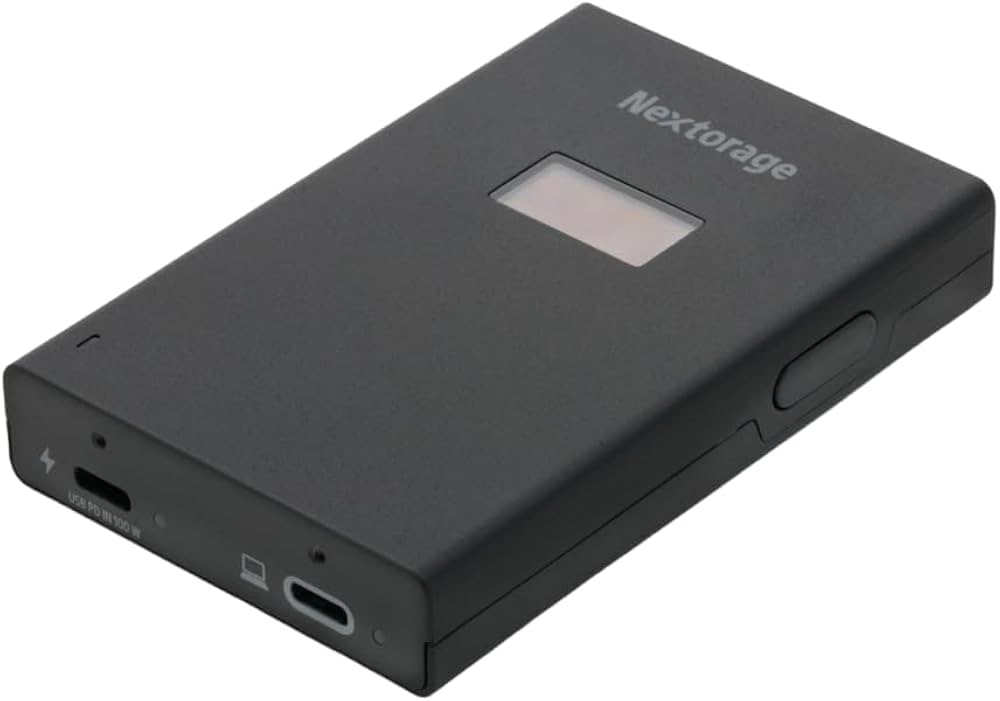 Amazon | Nextorage 日本メーカー ディスプレイ搭載 ポータブルSSD 1TB