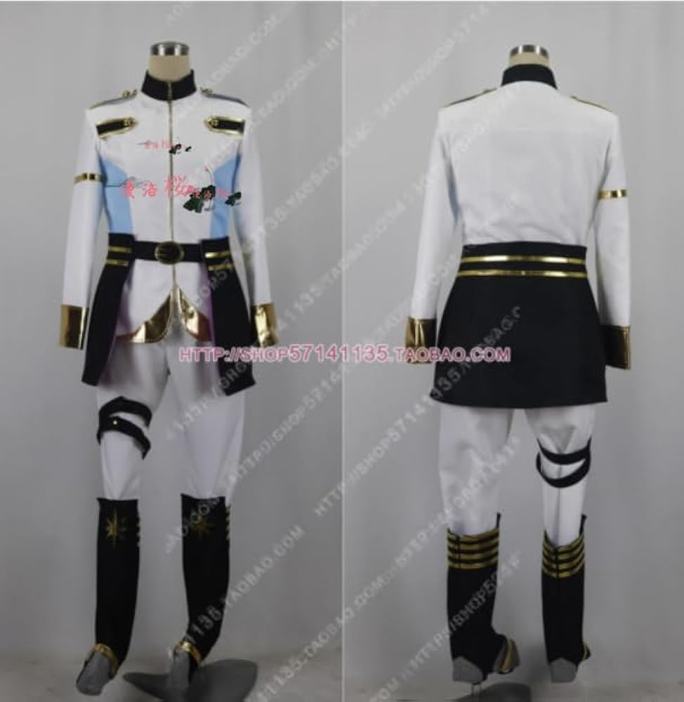 Amazon.co.jp: [漫落桜] 天峰秀 コスプレ衣装 （ウィッグ 靴 武器