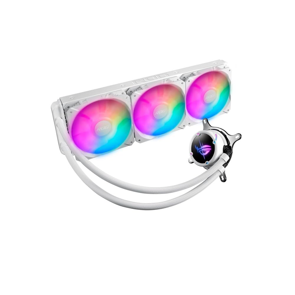 Amazon | ASUS CPUクーラー 360mm オールインワン AIO 水冷 ROG STRIX