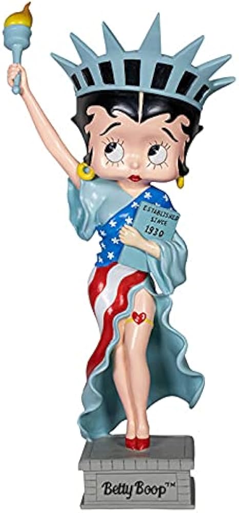 Amazon.co.jp: ベティちゃん BettyBoop フィギュア H30cm (自由の女神