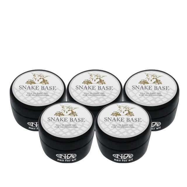 Amazon | 5個セット nfa スネークベース ジェル 15g入り | nail for