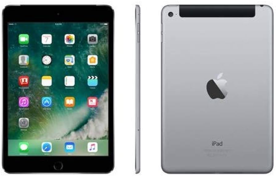 Amazon.com: Apple iPad Mini 4 - 16GB Wifi - Gray (Renewed) : Cell