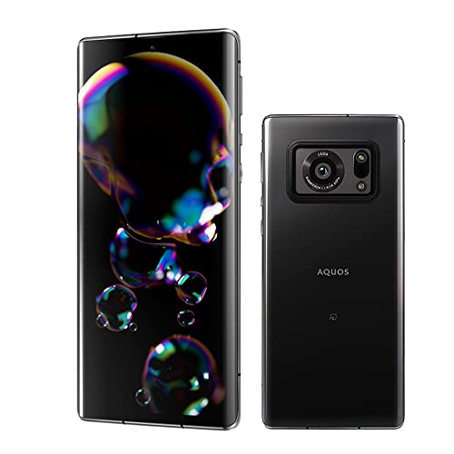 Amazon.co.jp: SHARP AQUOS R6 SIM Free Smartphone Black : Electronics