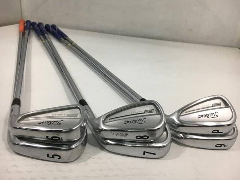 Amazon.co.jp: 【中古品】タイトリスト アイアンセット CB フォージド